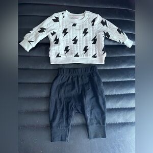 Cat & Jack Black and White Kids Matching Set